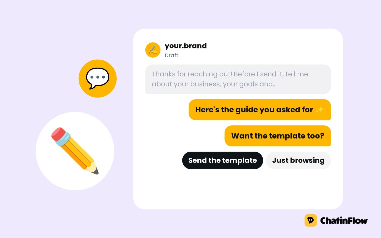 Writing copy that converts in chat: DMs people read and answer