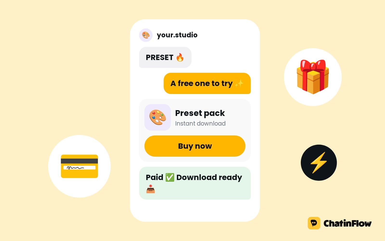 How to sell digital products in Instagram DMs